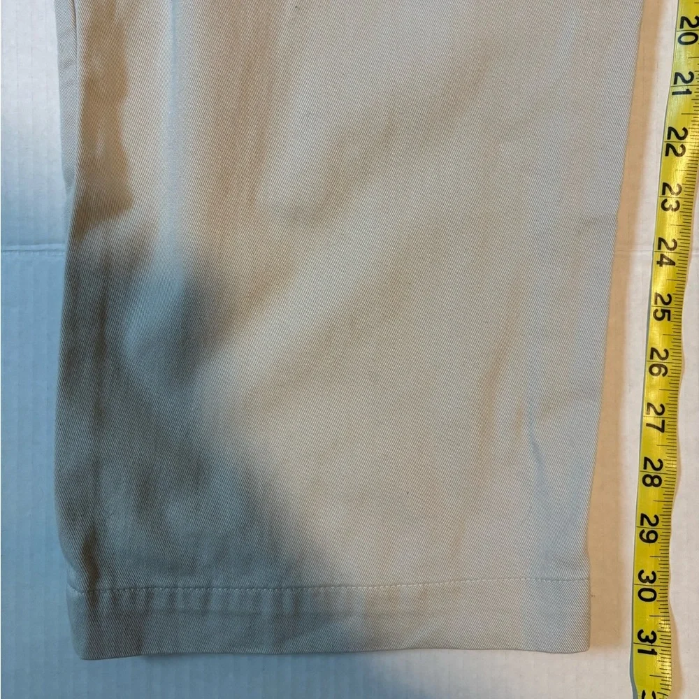 Men’s Vintage Polo by Ralph Lauren Andrew Pant Chino Khaki Pleated Size 38/32